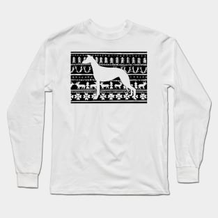 Fairisle Whippet Long Sleeve T-Shirt